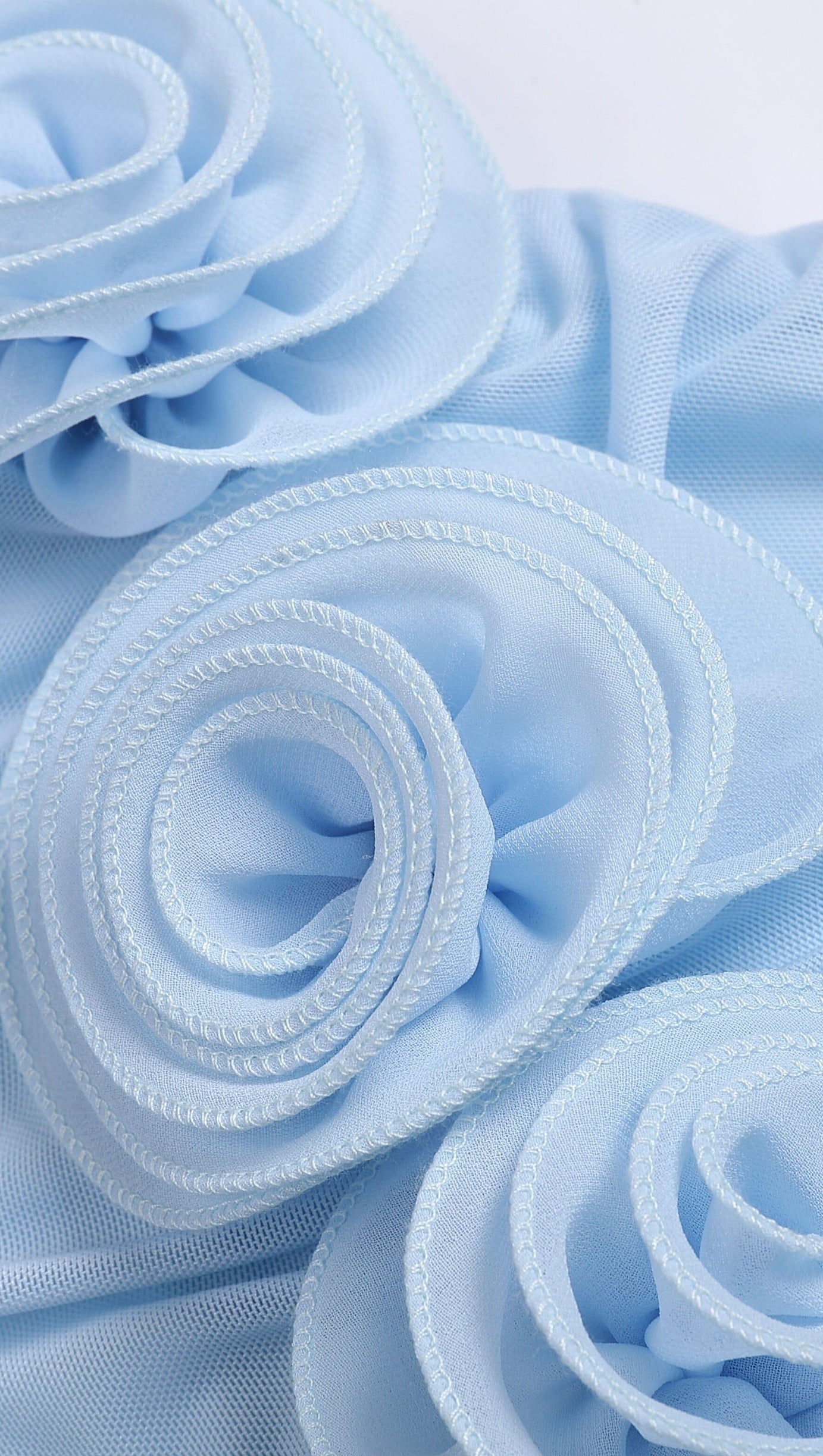 NEUTRALS FLORAL-APPLIQUÉ STRAPLESS GOWN MAXI DRESS