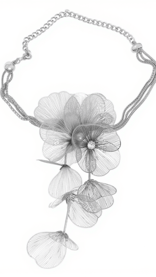 AIIZIE FRANCESCA FLOWER CHOKER - product image