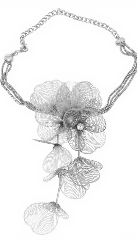FRANCESCA FLOWER CHOKER