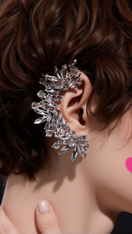 AMBIKA CRYSTAL EARRINGS