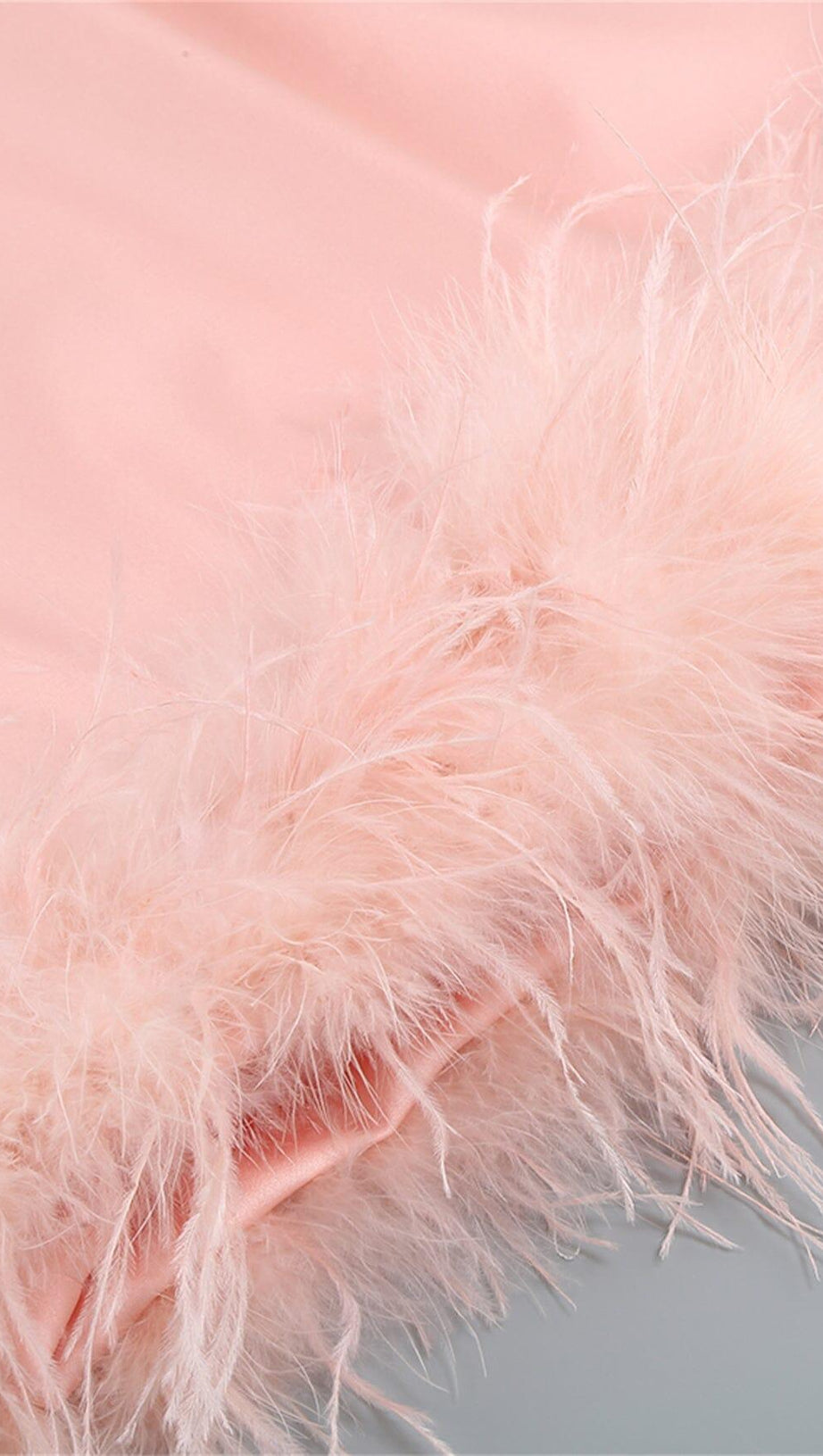 SATIN MATCHING SET MINI DRESS IN PINK DIAMOND