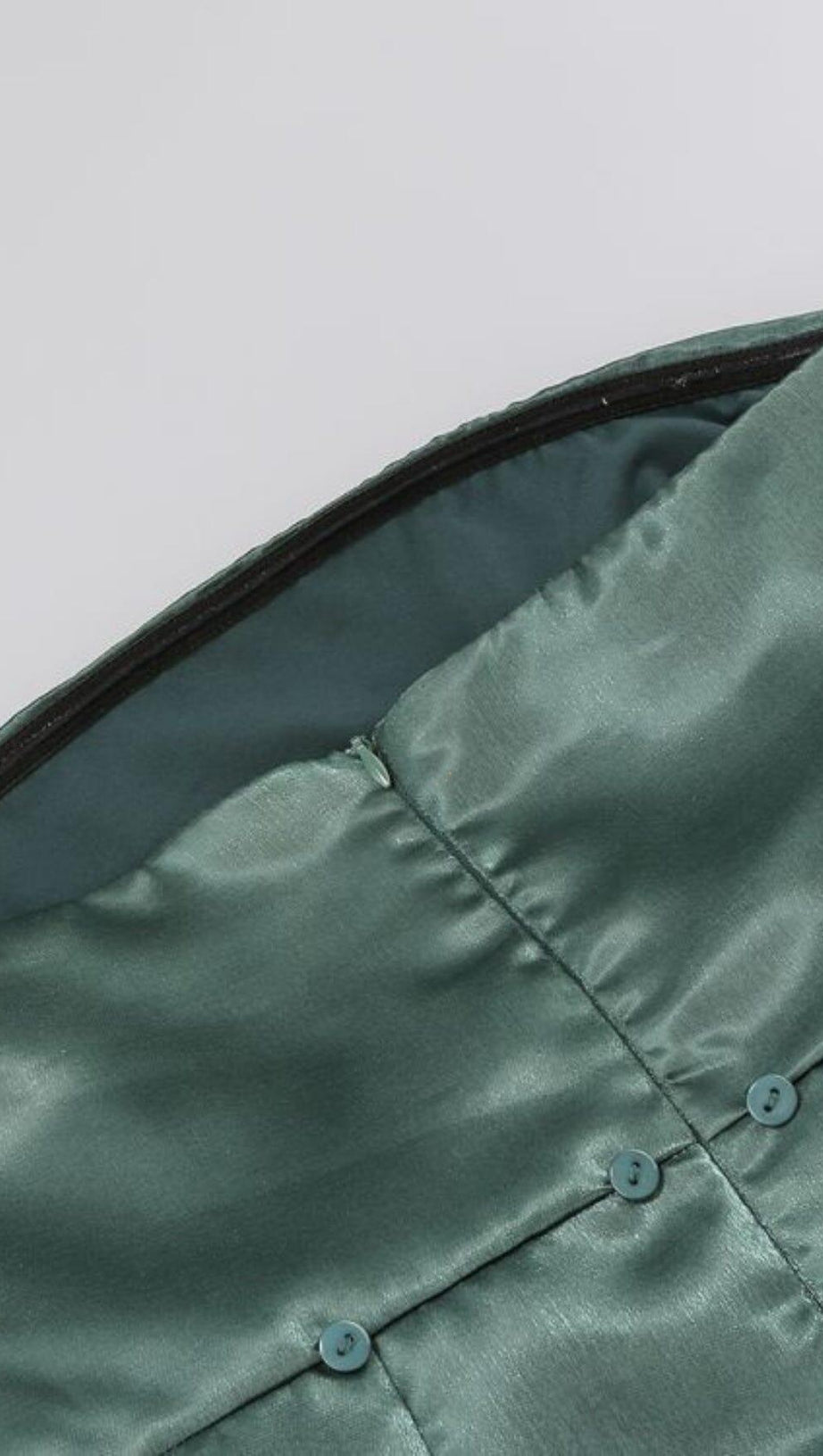 STRAPLESS BOWKNOT MINI DRESS IN GREEN