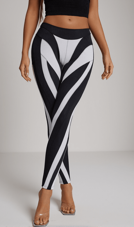 Oswald-Streifen-Leggings