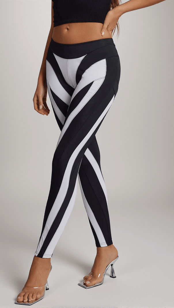 AIIZIE OSWALD STRIPE LEGGINGS - product image