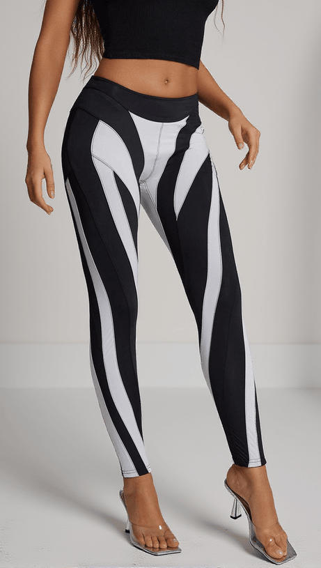 Oswald-Streifen-Leggings