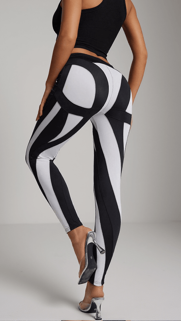 AIIZIE OSWALD STRIPE LEGGINGS - product image