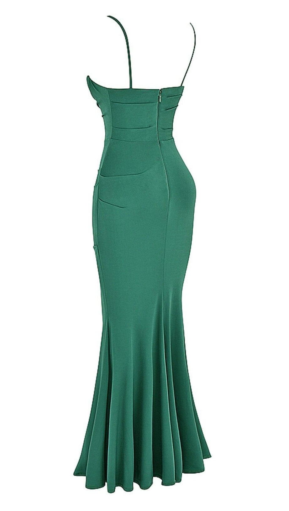 FOREST CORSET MAXI DRESS