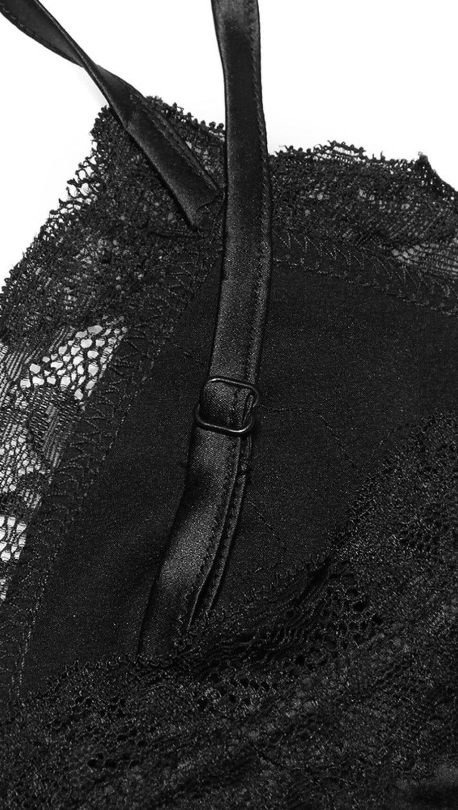 SATIN CORSET SLIP MINI DRESS