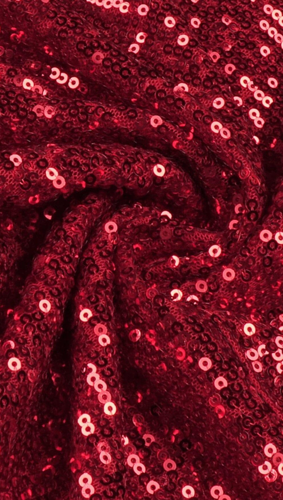 SEQUIN CUTOUT BACKLESS MAXI DRESS IN RED