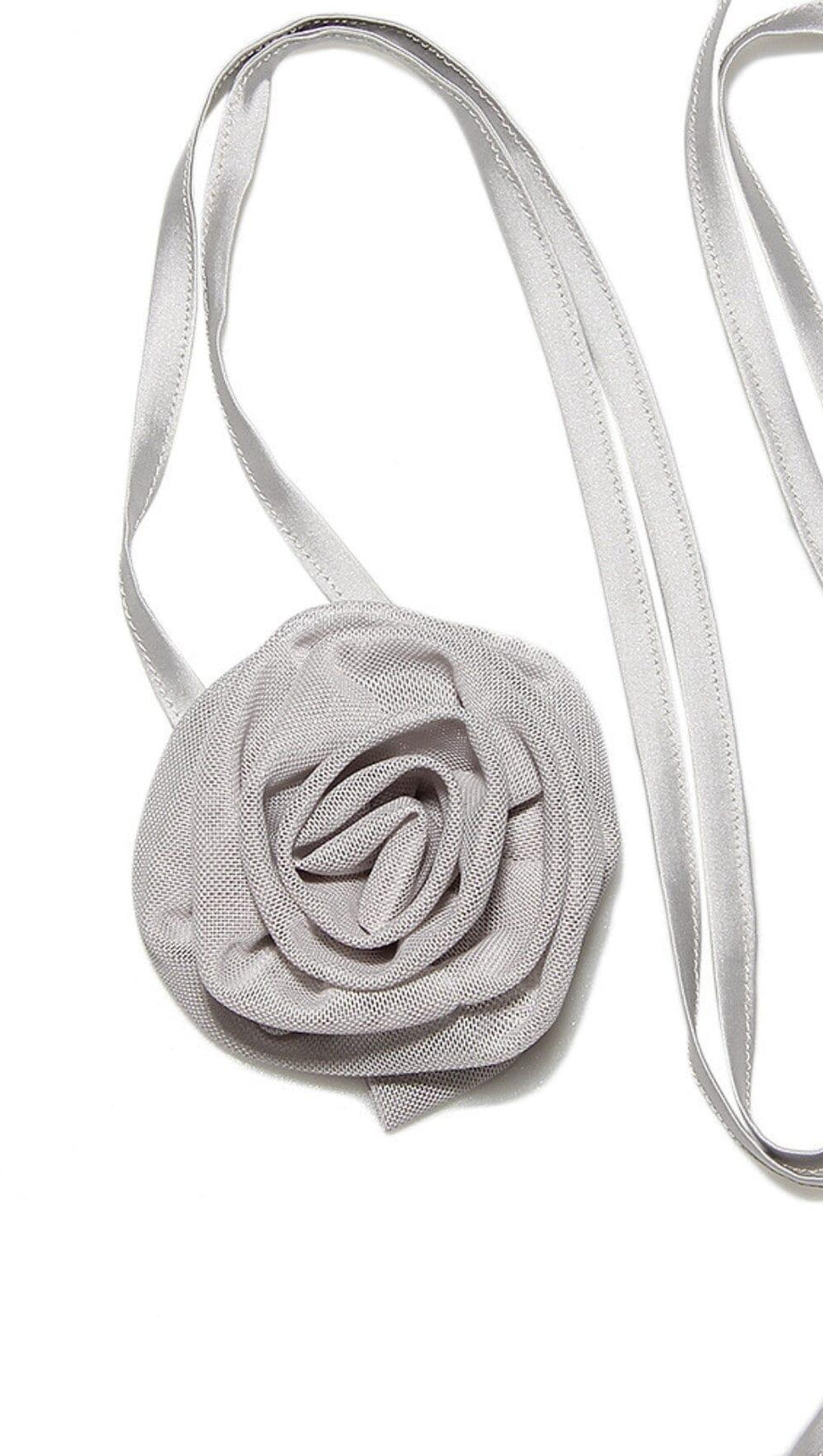 FOG FLORAL EMBELLISHED MINI DRESS