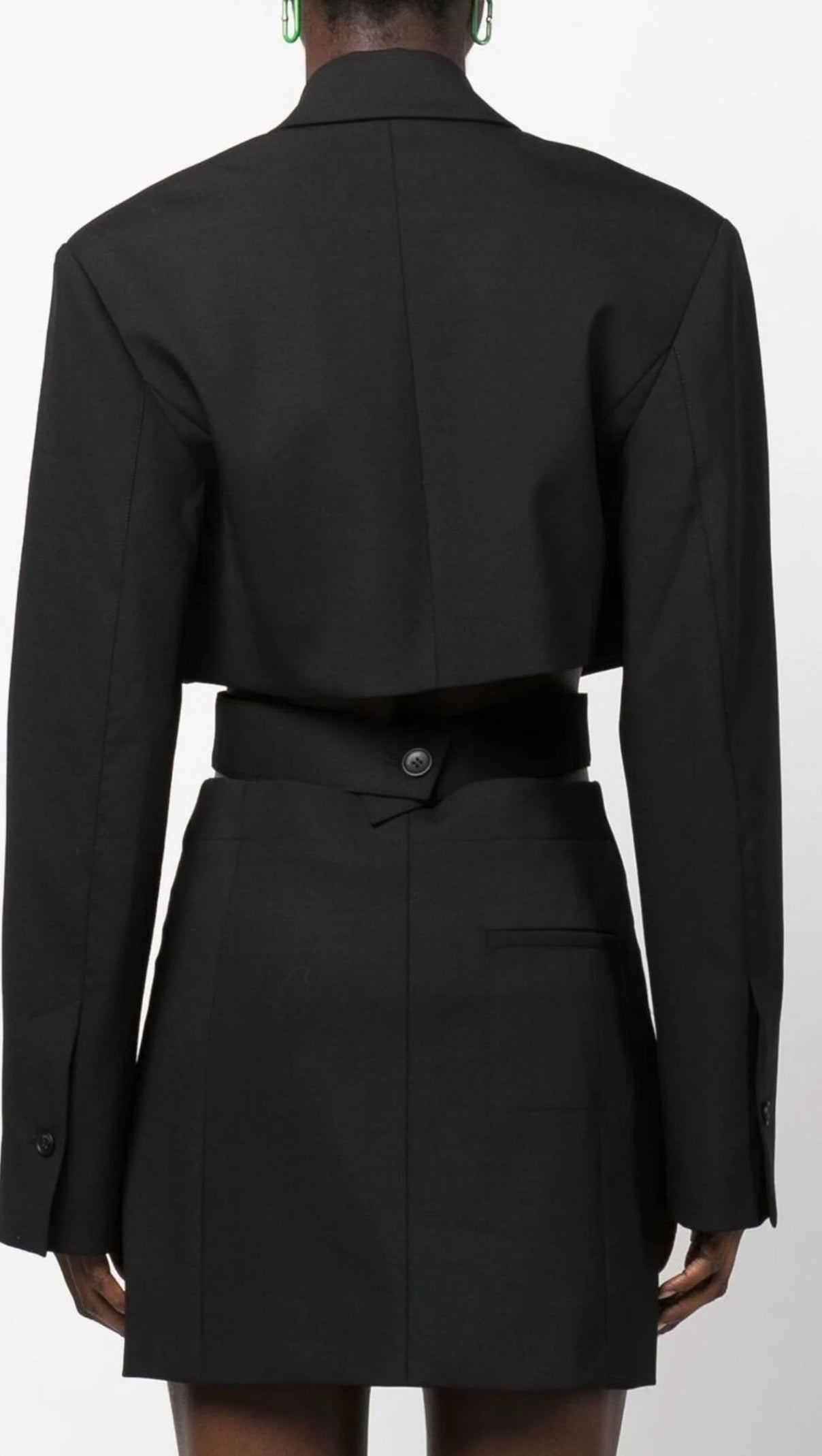 AIIZIE BARI CUT-OUT BLAZER DRESS - product image