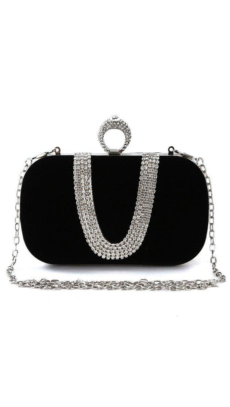 VEX DIAMOND CLUTCH - BLACK