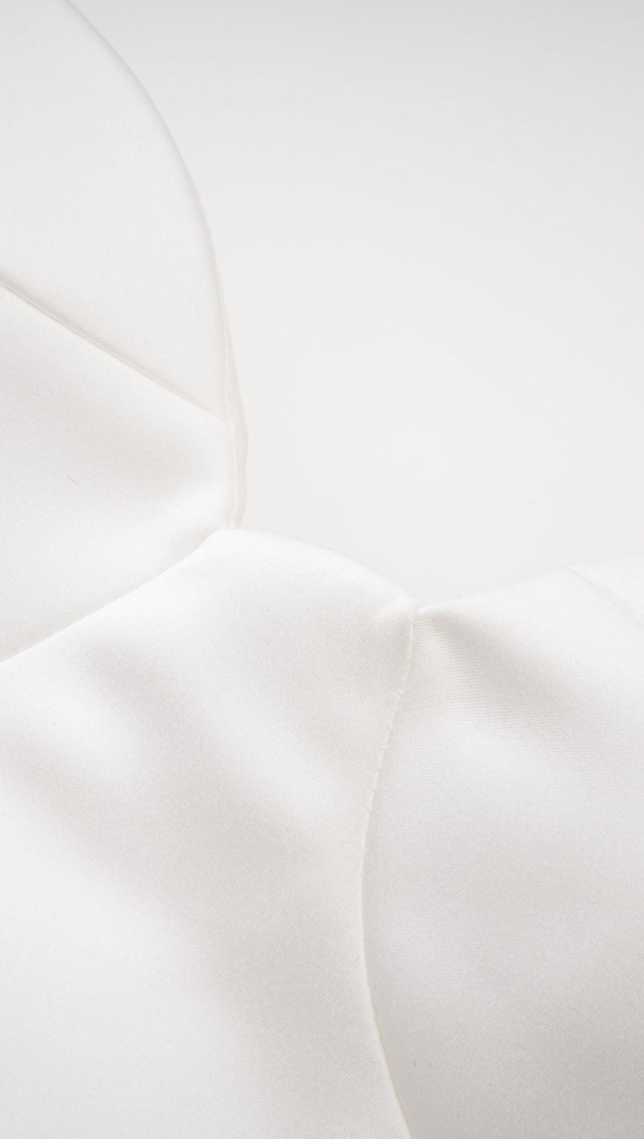 MINI ABITO BUSTIER SENZA SPALLINE BIANCO