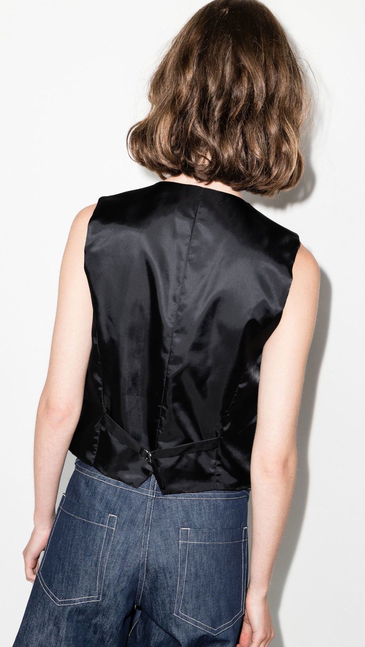 BLACK GELSO WAISTCOAT