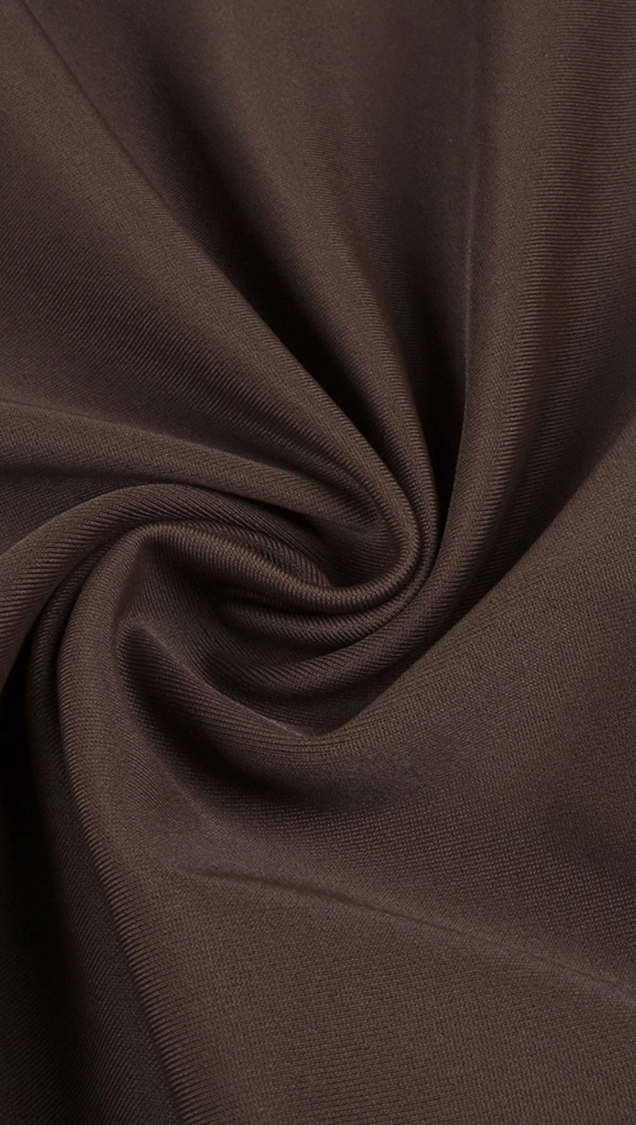 HALTER NECK MESH PANELED MAXI DRESS IN BROWN