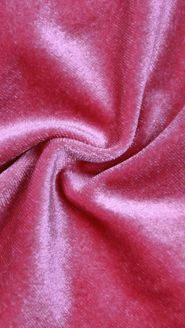 AIIZIE RHINESTONE - EMBELLISHED ASYMMETRIC CUTOUT MERMAID DRESS IN ROSE RED - product image