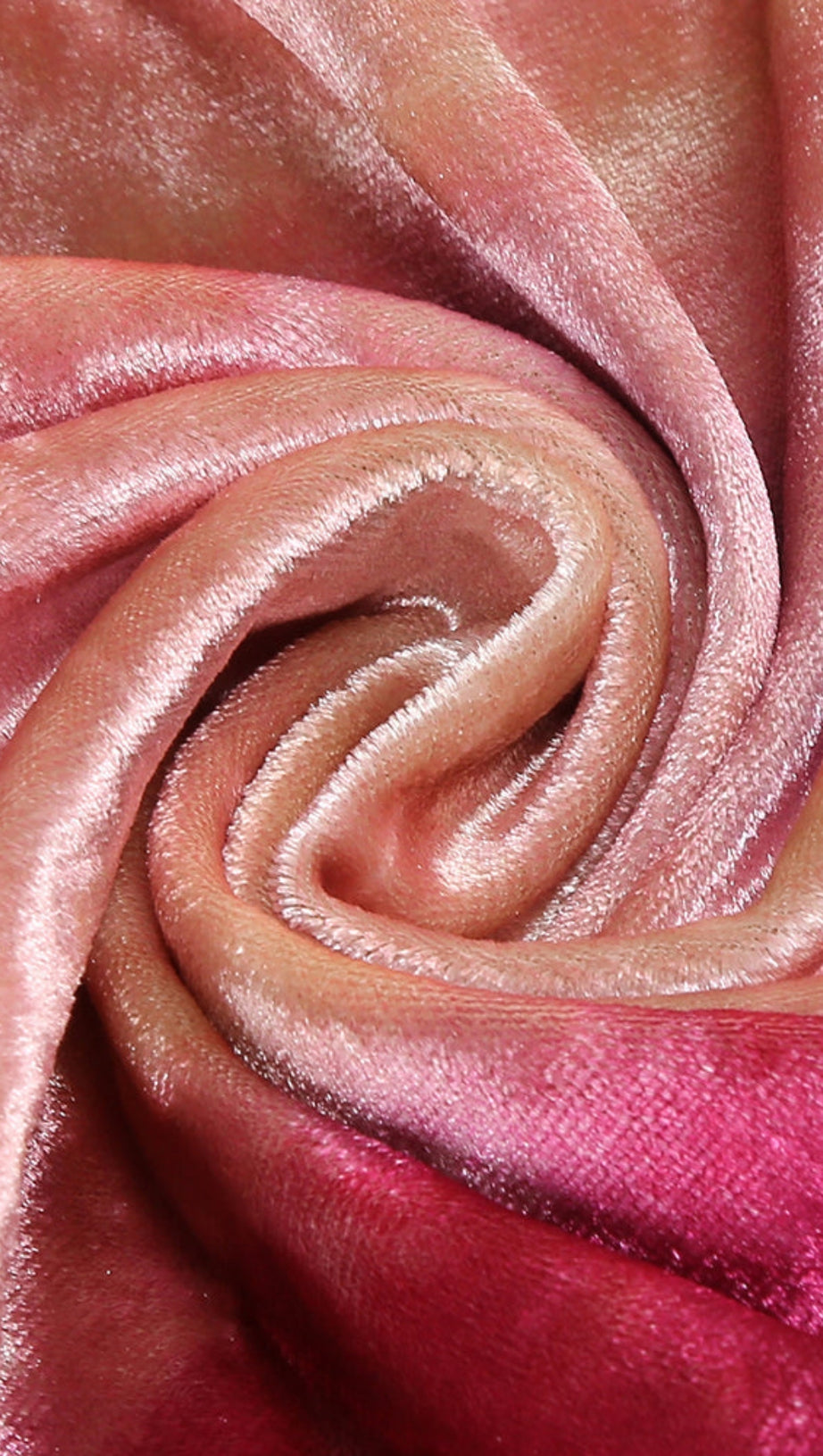 DONNA PINK OFF-SHOULDER PRINT VELVET LONG SLEEVE MIDI DRESS