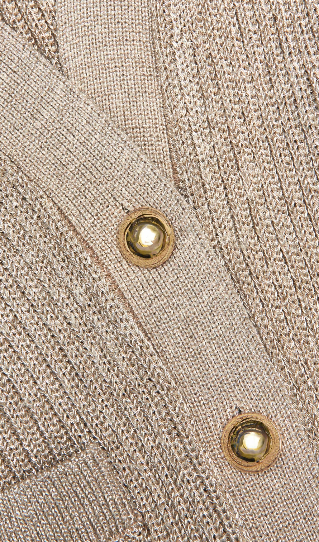AIIZIE ALISA GOLD LUREX PEPLUM KNIT MINI DRESS - product image