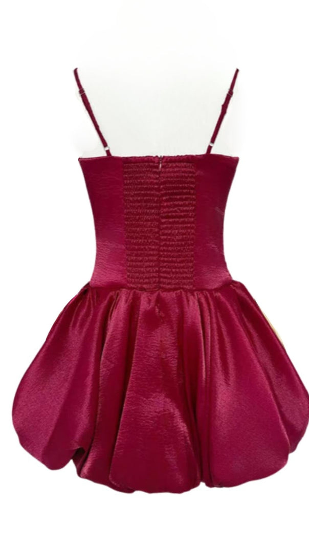 AIIZIE DOREEN 3D FLOWER BUD MINI DRESS - product image