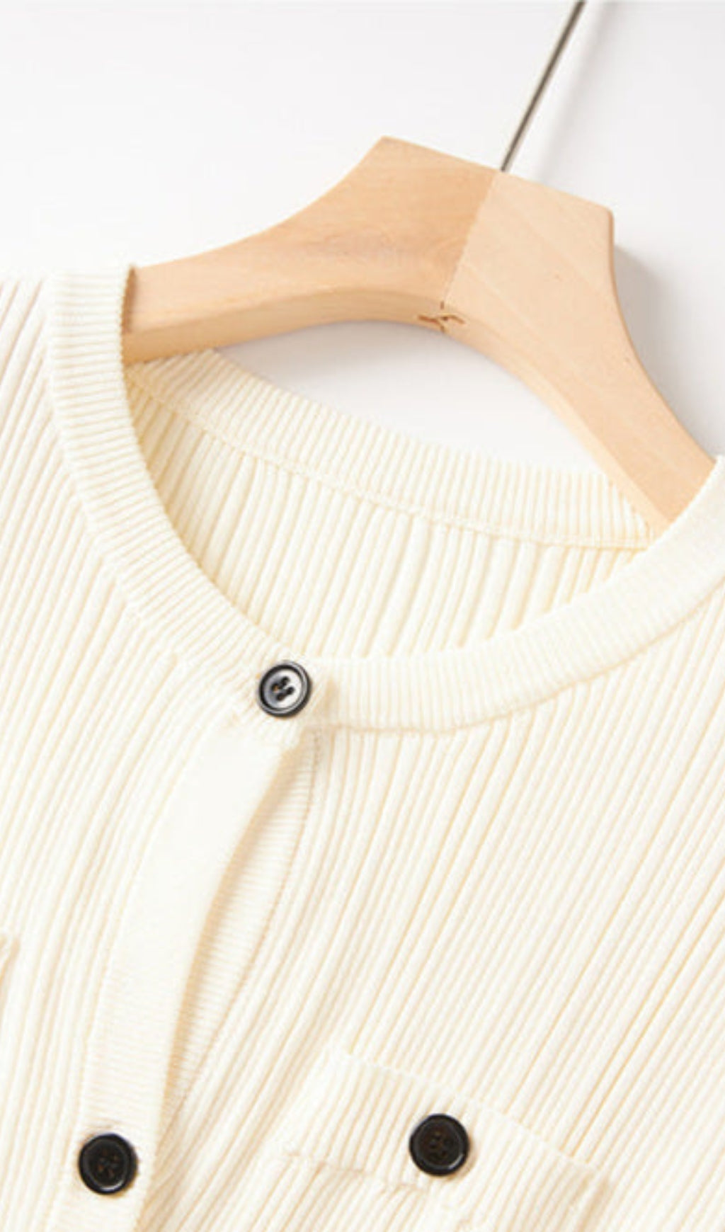 AIIZIE CAROLINE ASYMMETRIC KNIT MIDI DRESS IN BEIGE - product image