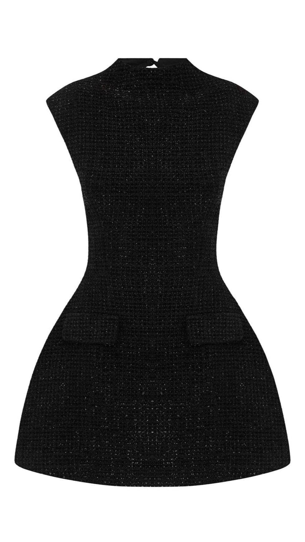 AIIZIE BLAKE MINI DRESS - BLACK - product image