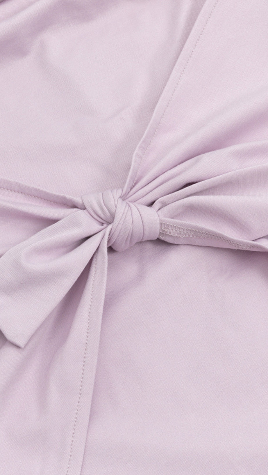 CUT - OUT BOW - DETAILED MIDI DRESS IN LILAC