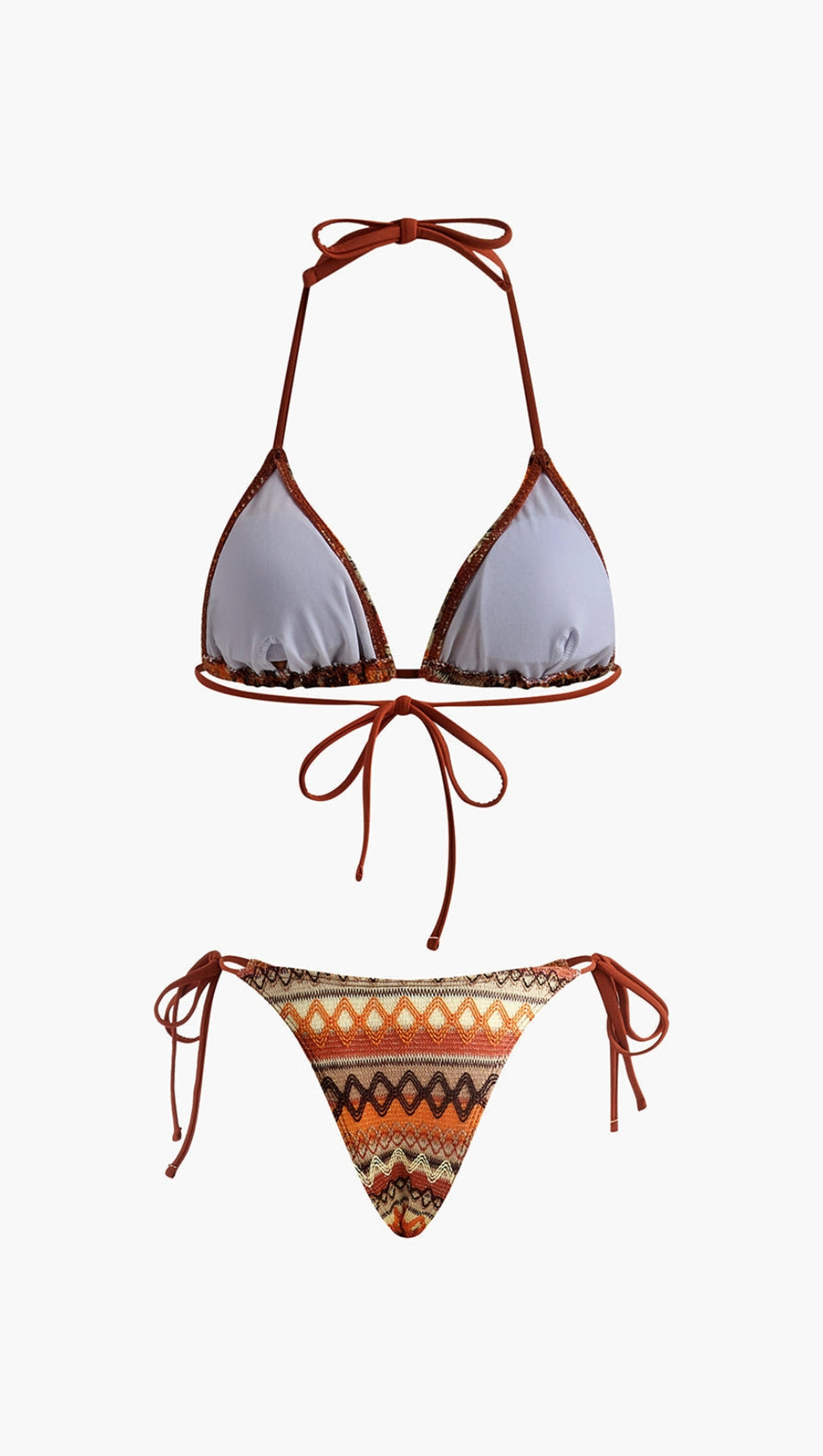 BIKINI A TRIANGOLO CON CINTURINO