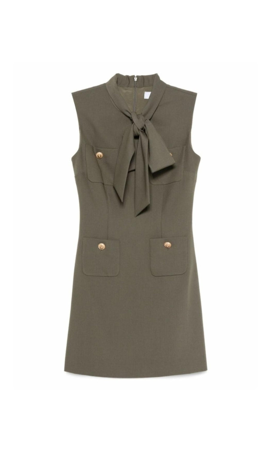 rachel green bow Twill Mini Dress