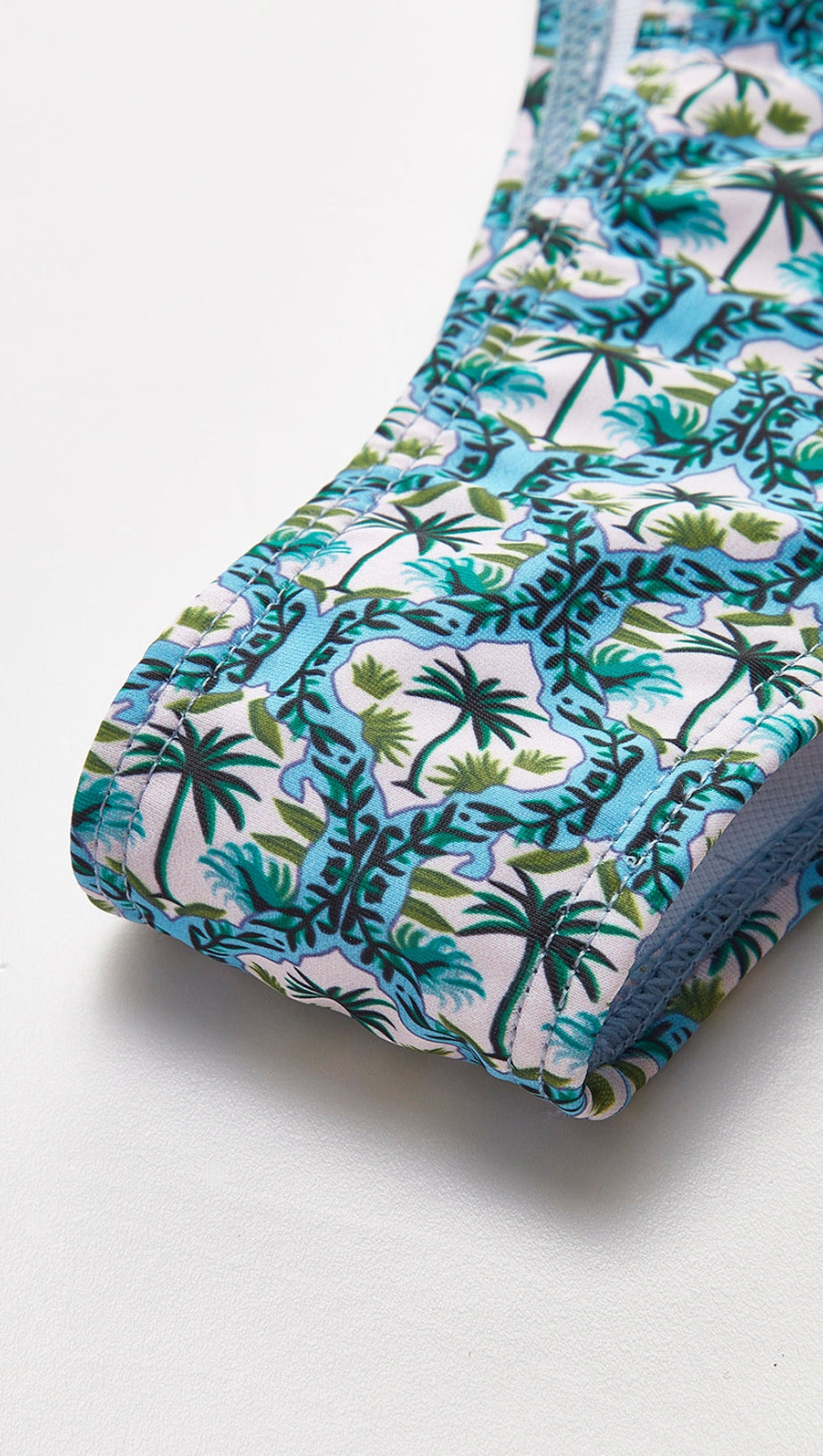 PRINTED LACE BIKINI SET