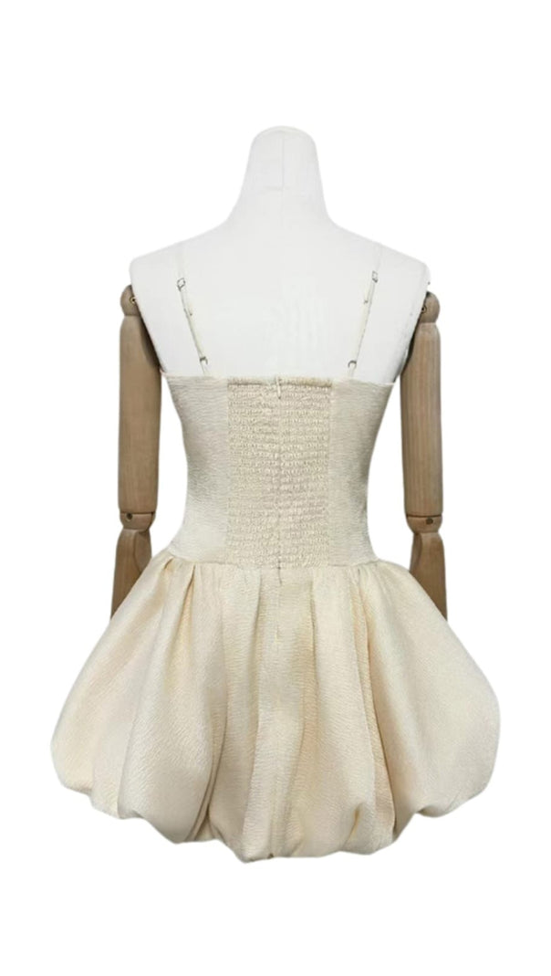 AIIZIE DOREEN 3D FLOWER BUD MINI DRESS - product image