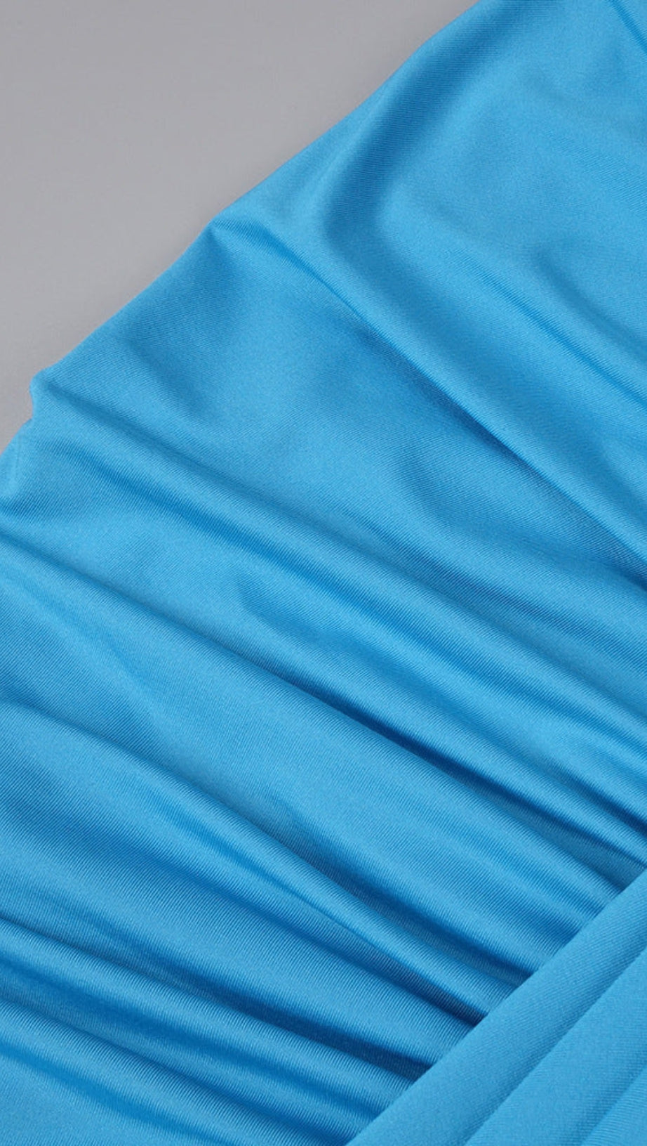 LILY DRAPE DISCONNECT TANK MAXI DRESS IN BLUE