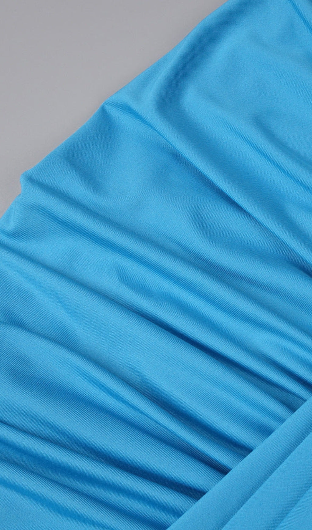 AIIZIE LILY DRAPE DISCONNECT TANK MAXI DRESS IN BLUE - product image