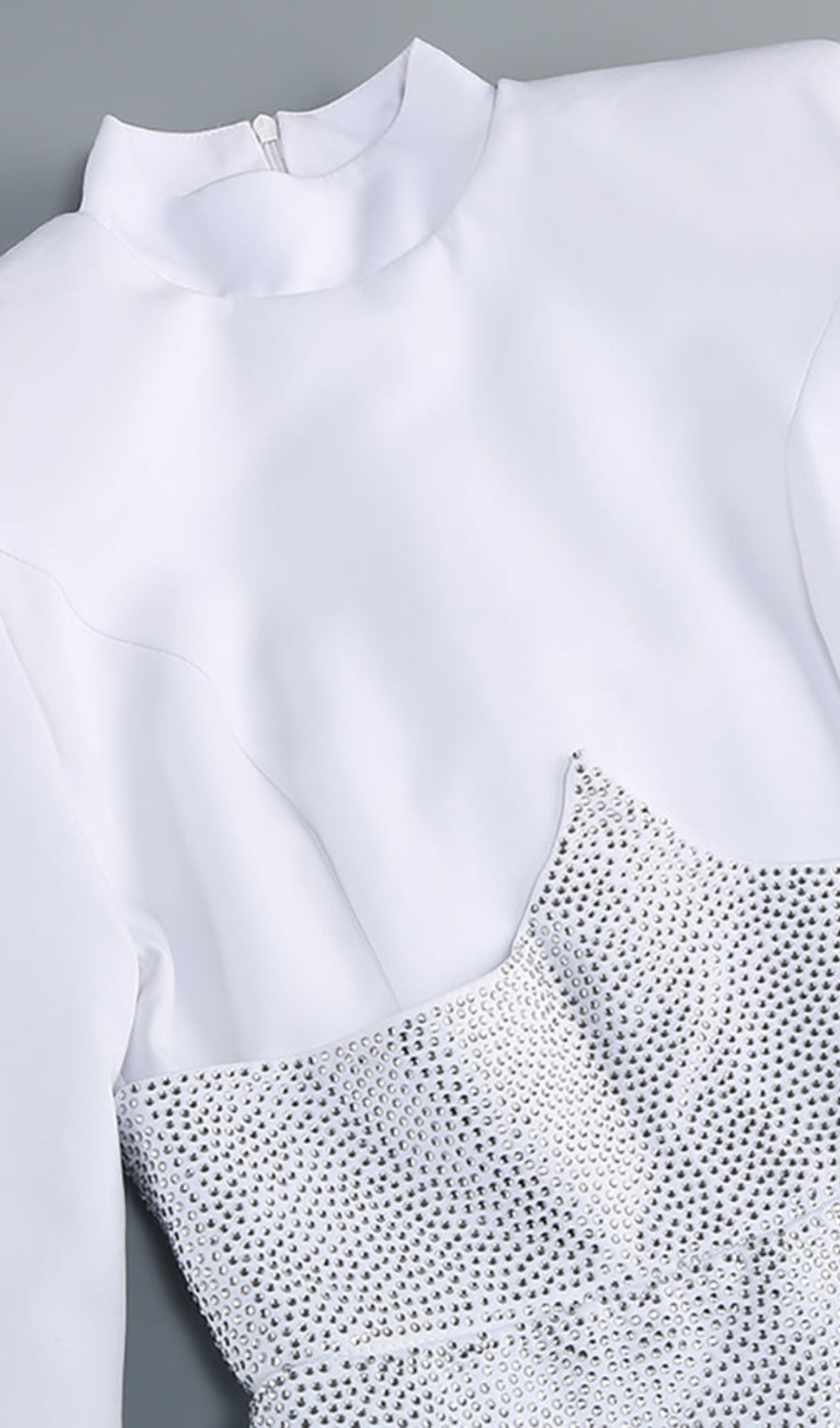 AIIZIE CRYSTAL EMBELLISHED SHAPER A-LINE DRESS - product image