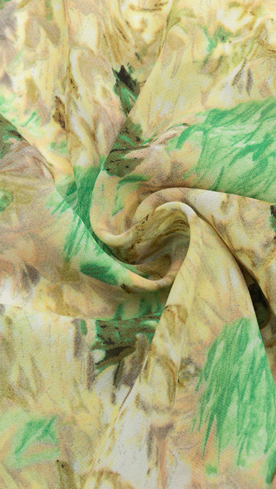 FLORAL CHIFFON HALTER NECK RUFFLED ASYMMETRIC MIDI DRESS