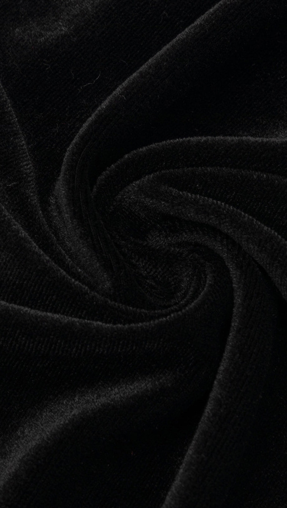 VELVET PUFF - SLEEVE MAXI DRESS IN BLACK AND WHITE