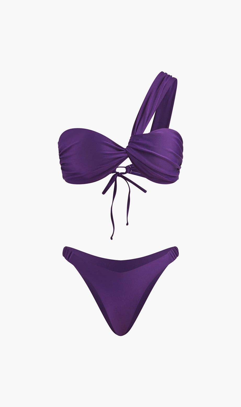 Asymmetrisches String-Bikini-Set