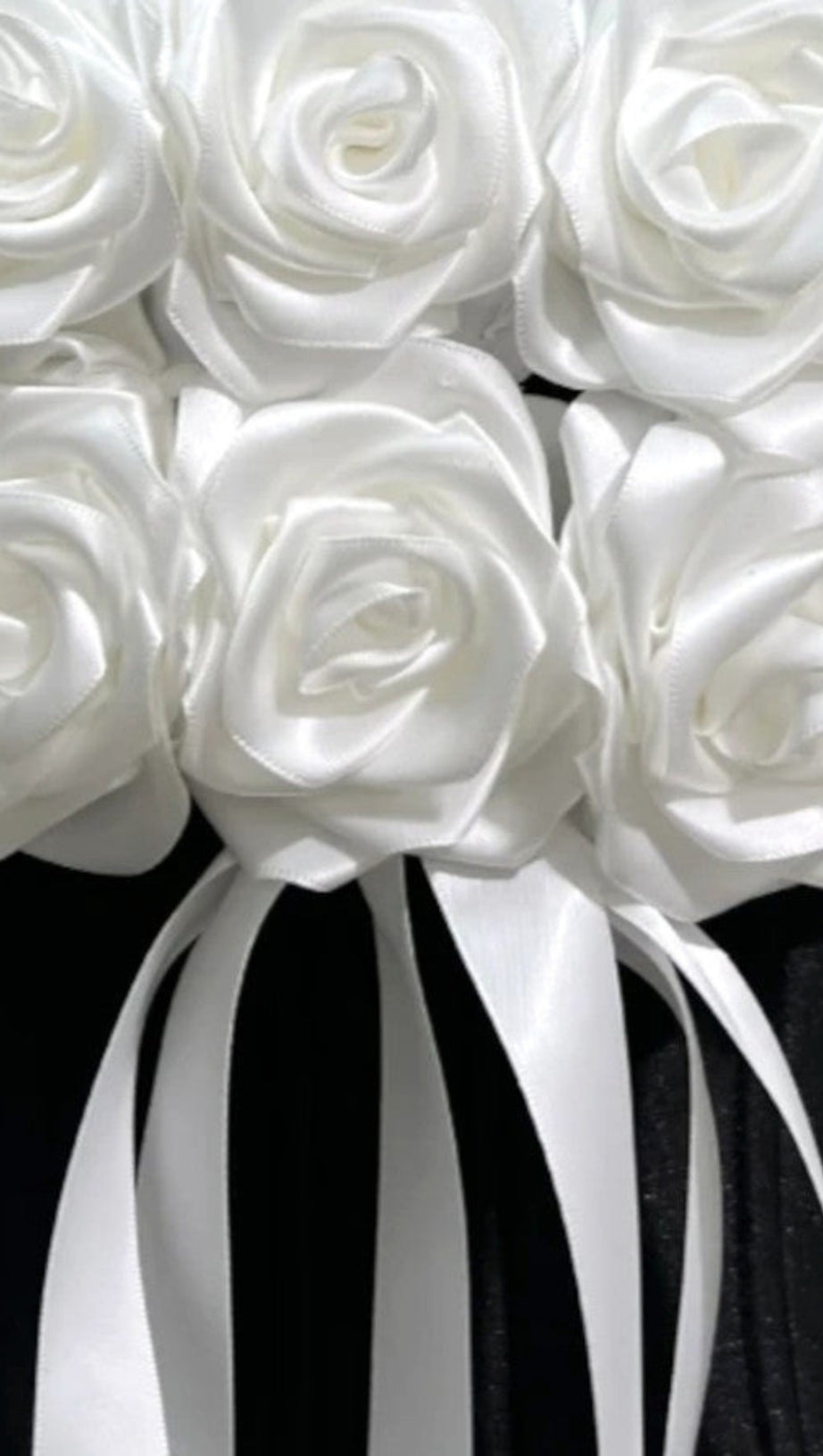 GLADYS STRAPLESS 3D FLORAL CORSET A-LINE DRESS IN BLACK