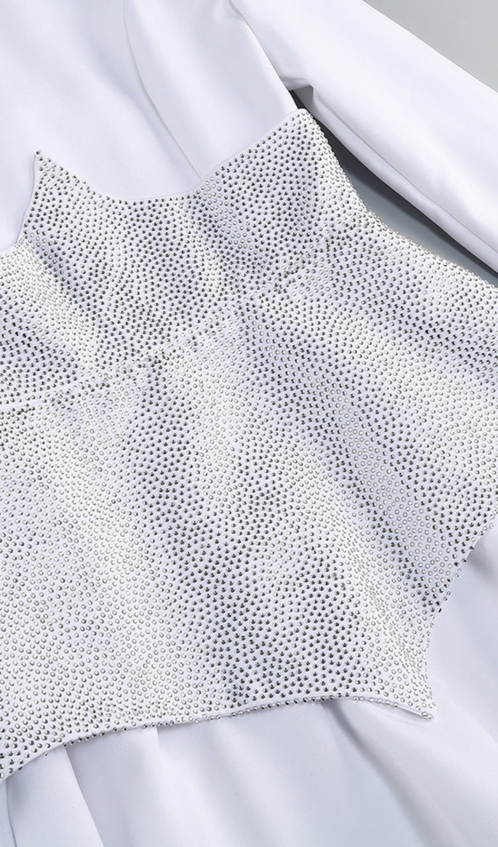 AIIZIE CRYSTAL EMBELLISHED SHAPER A-LINE DRESS - product image