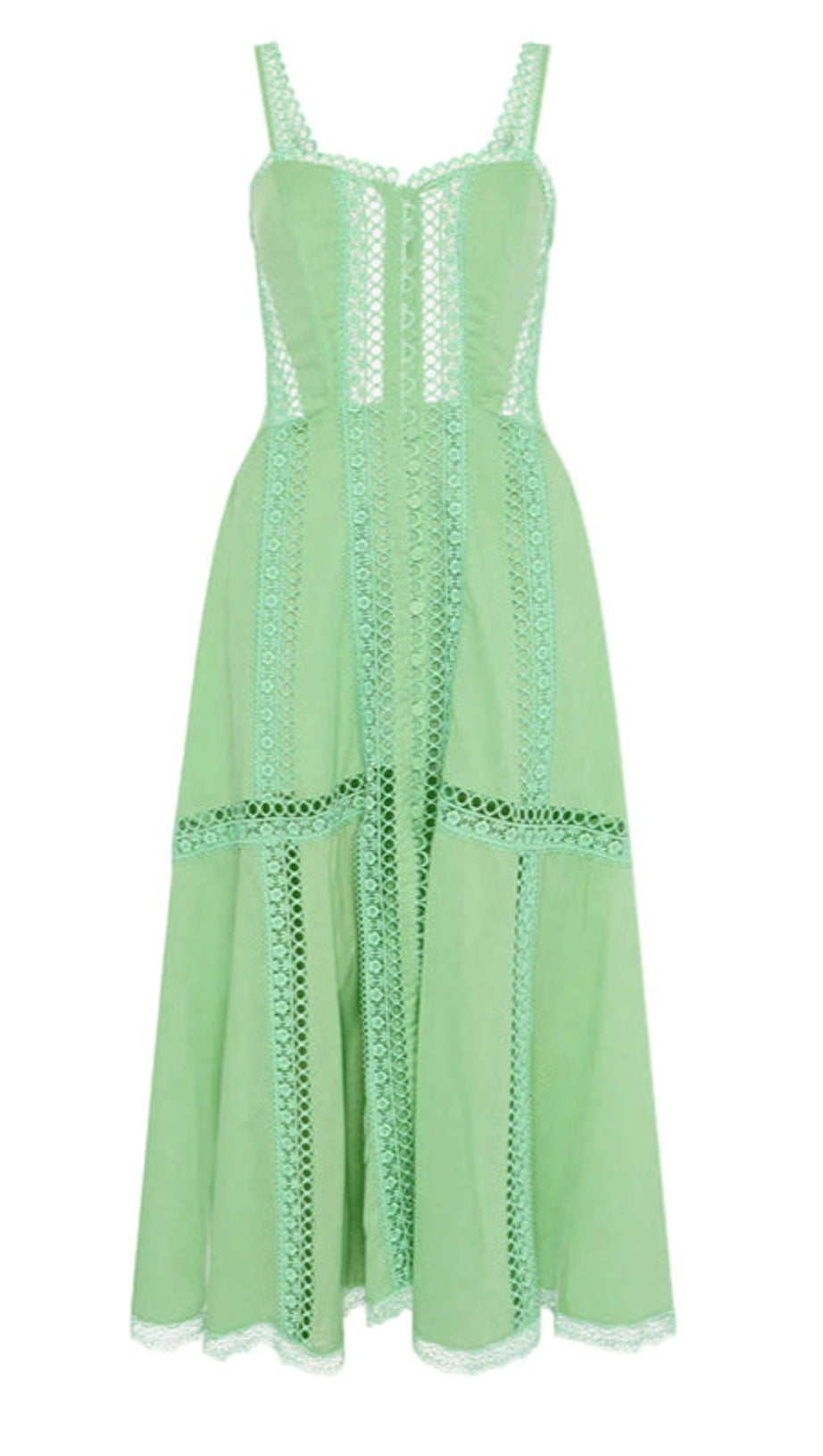 LILLIAN EMBROIDERED HOLLOW TUBE TOP MAXI DRESS