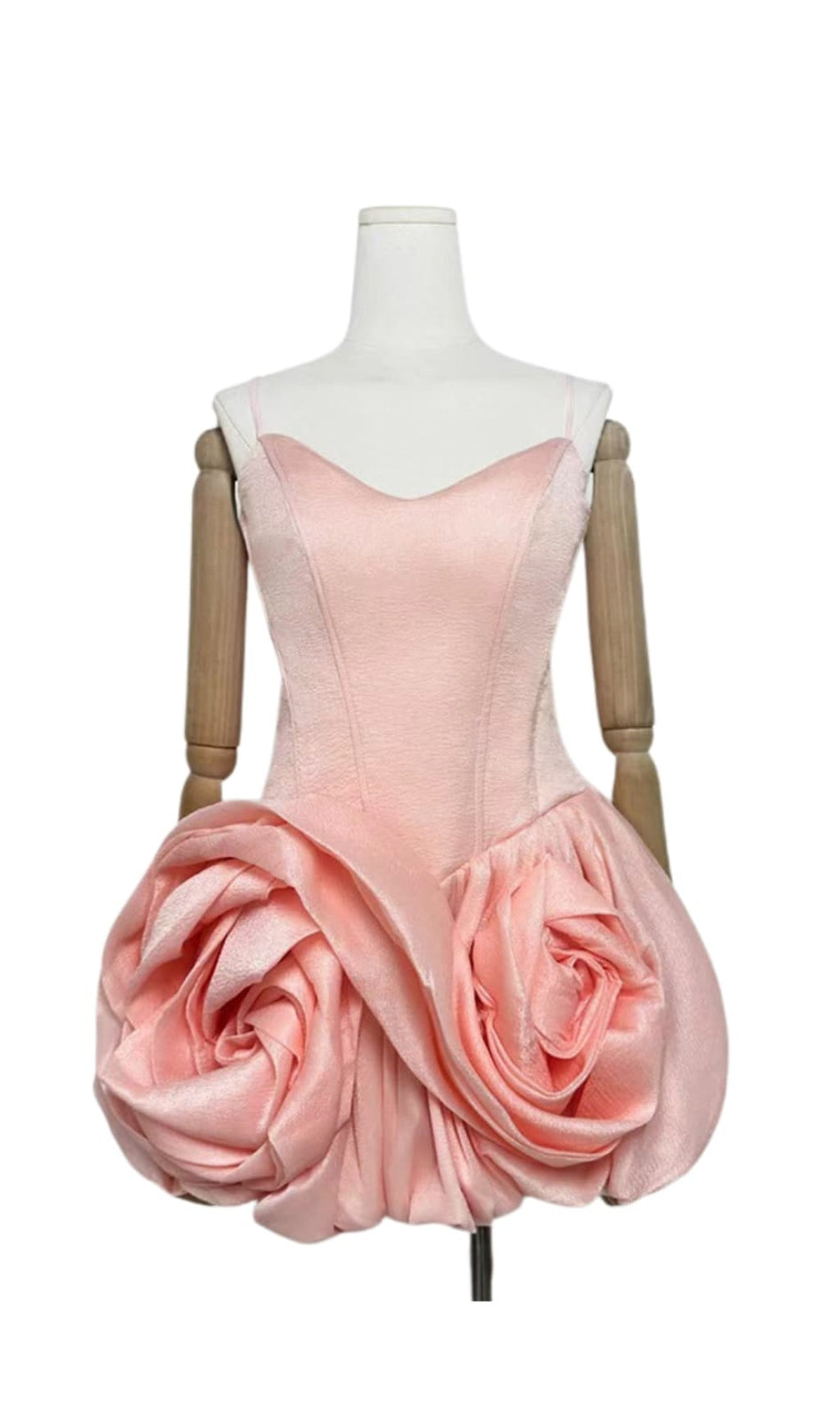 AIIZIE DOREEN 3D FLOWER BUD MINI DRESS - product image