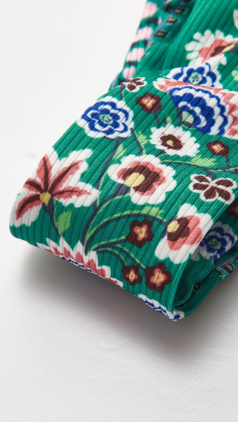 FLORAL FRONT TIE BIKINI SET