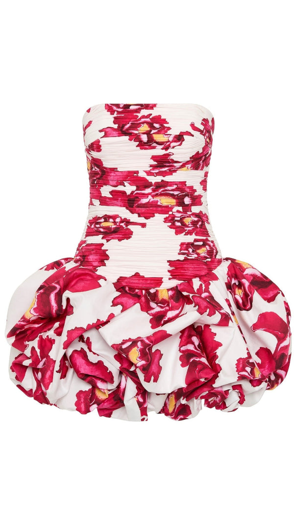 AIIZIE VIOLETTE BUBBLE HEM MINI DRESS - product image