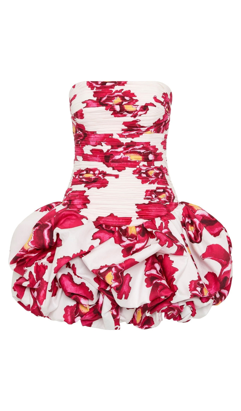 VIOLETTE BUBBLE HEM MINI DRESS