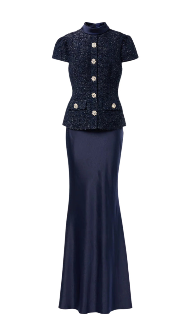 AIIZIE MUNOZ METALLIC TWEED TWO PIECE SET - product image