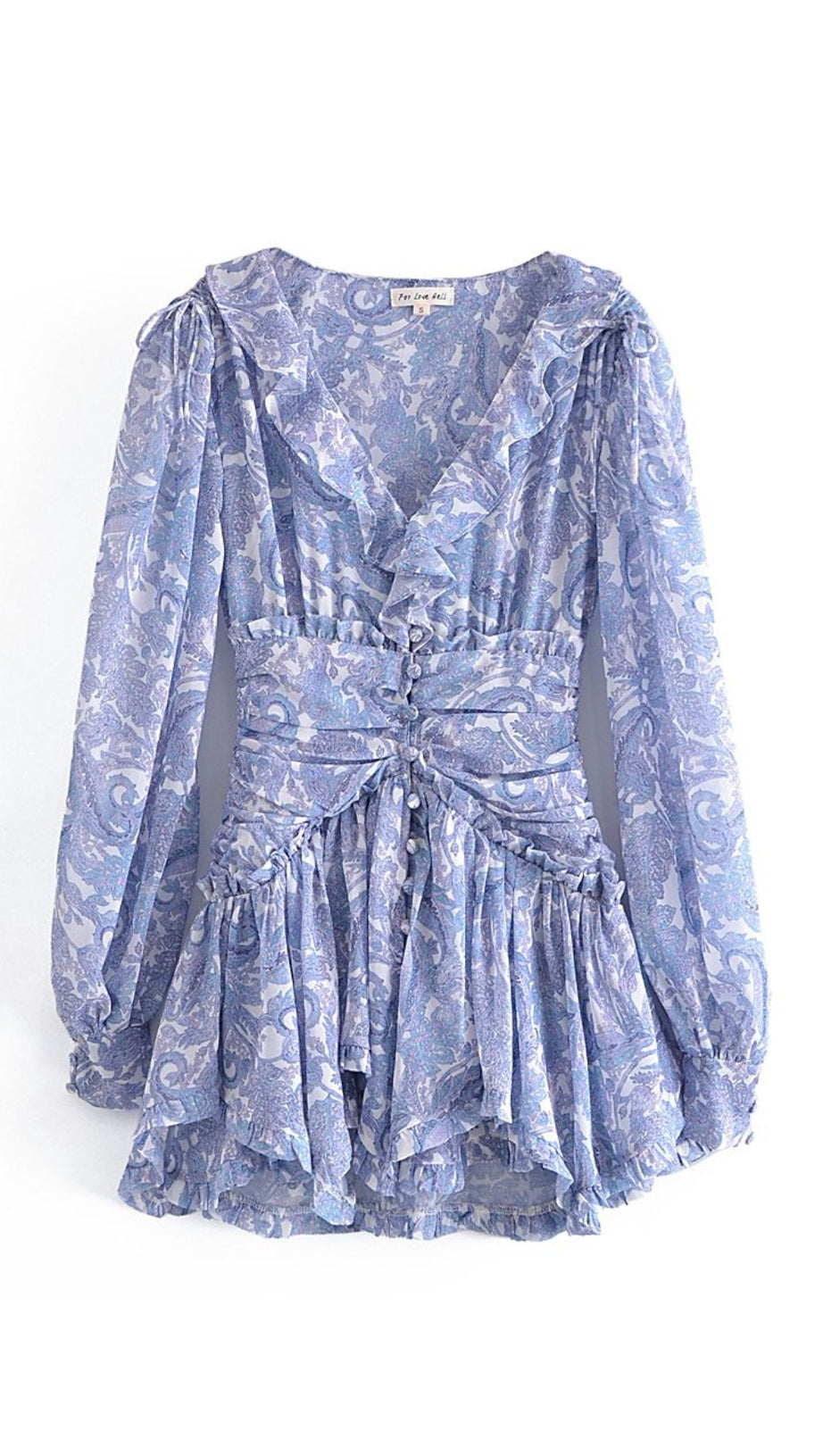 MARGARITE PRINTED MINI DRESS