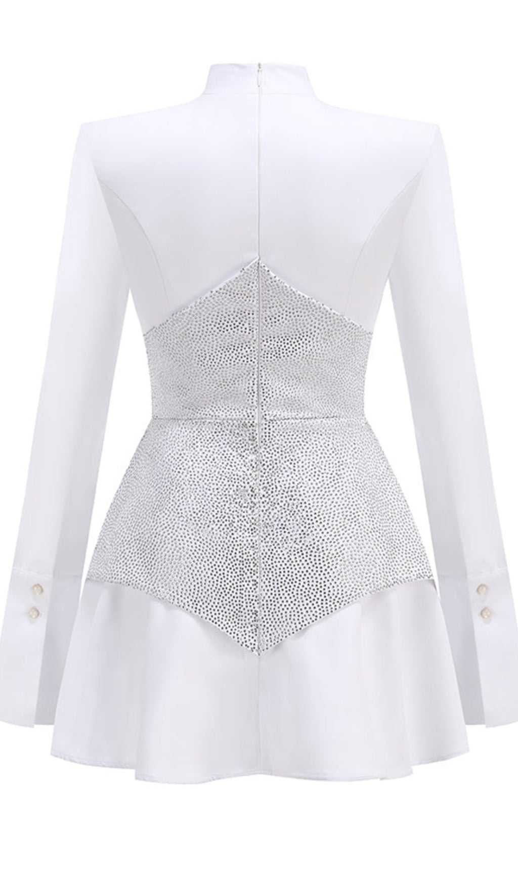 AIIZIE CRYSTAL EMBELLISHED SHAPER A-LINE DRESS - product image