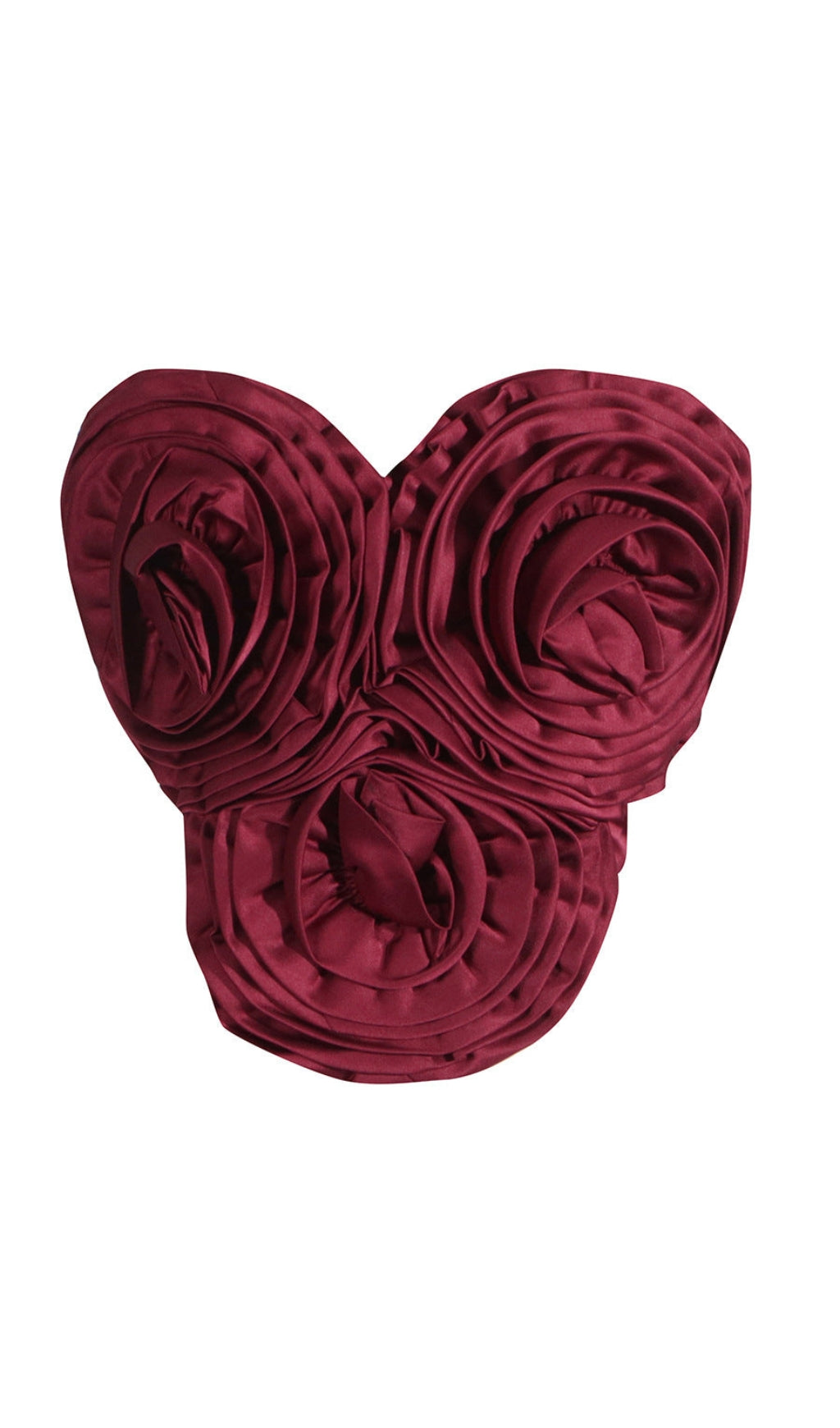AIIZIE NEELA 3D FLOWER STRAPLESS WAIST MINI DRESS - product image