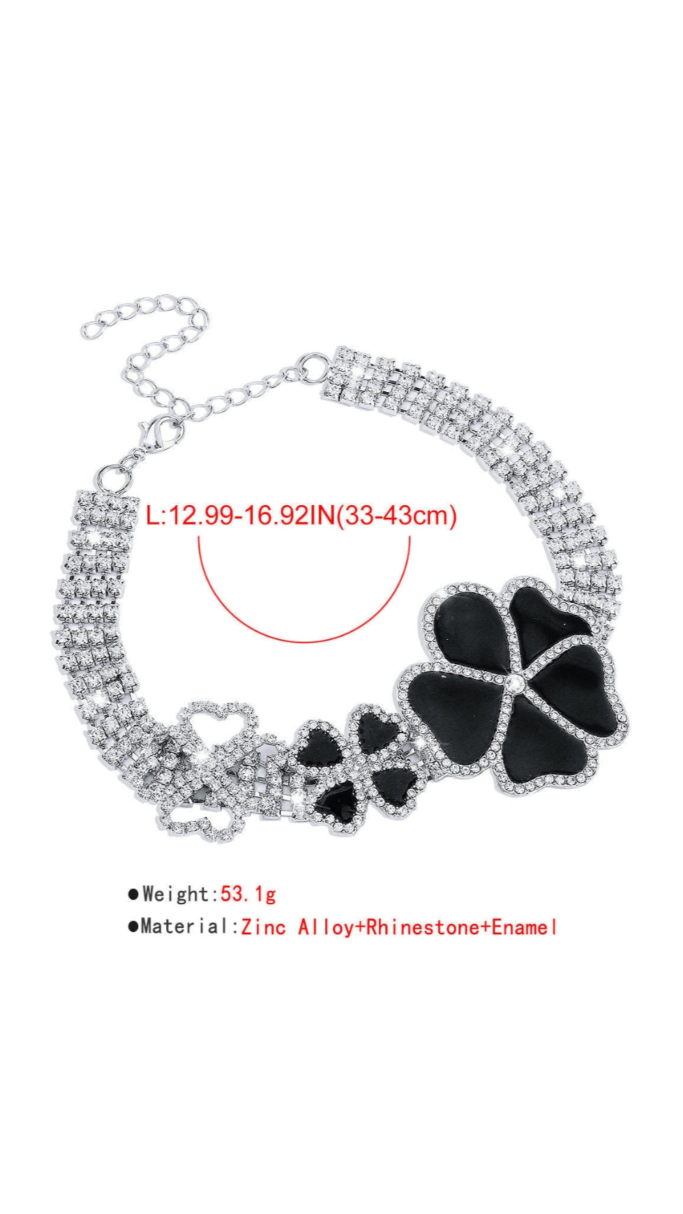 AIIZIE GEOMETRIC FLOWER CHOKER - product image