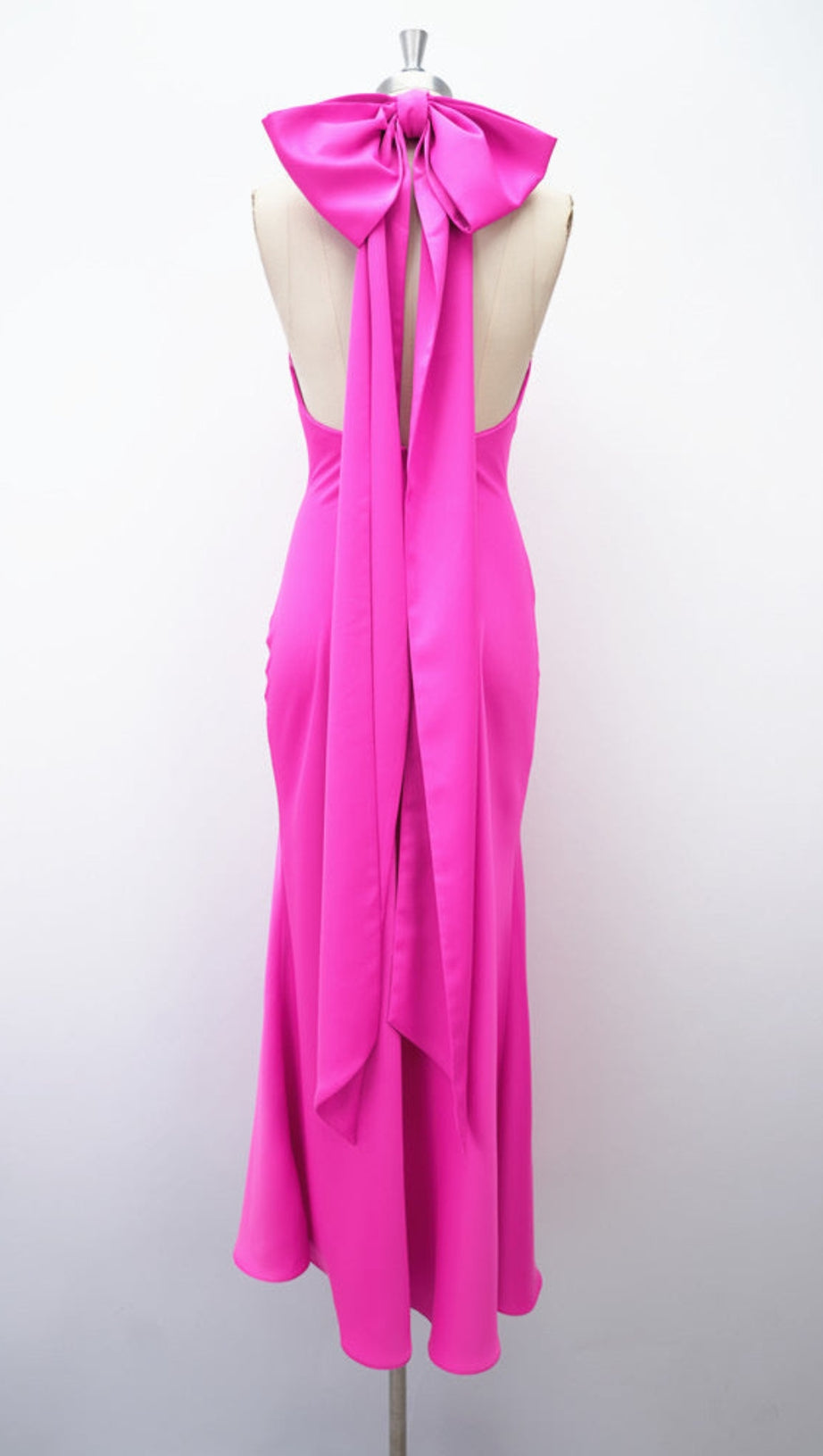 THE 'EVIANNA' SATIN DRESS
