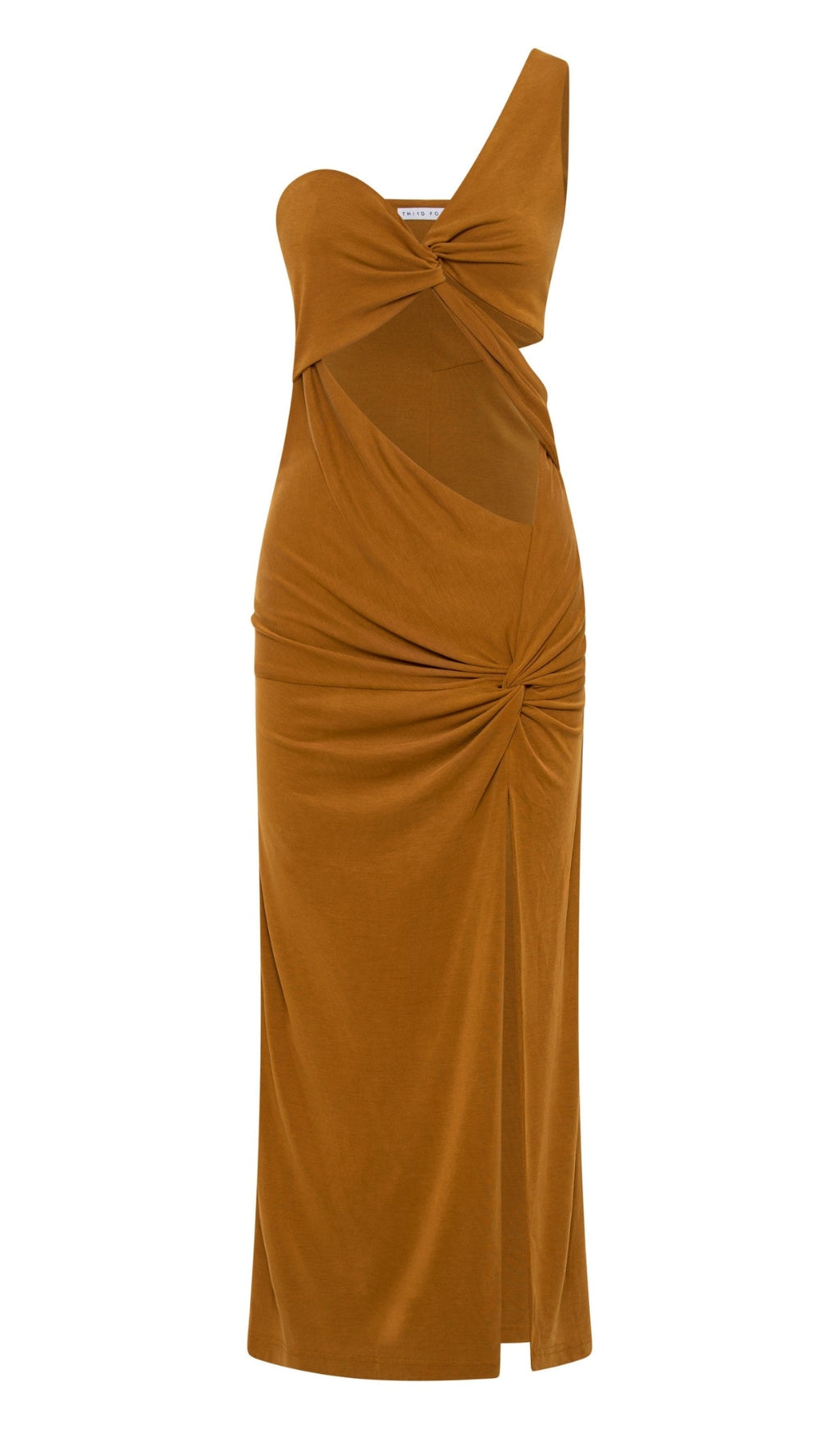 TURN AROUND TWIST OUT MIDI | CAMEL